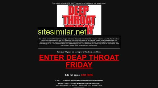 deapthroatfriday.com alternative sites