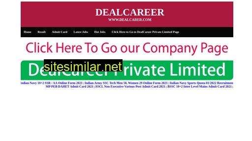 dealcareer.com alternative sites