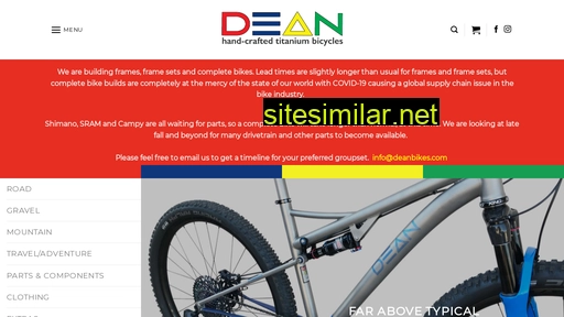 deanbikes.com alternative sites