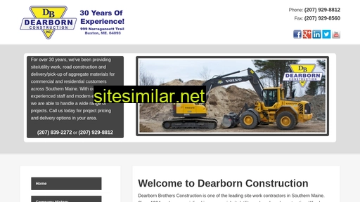 Dearbornconstruction similar sites