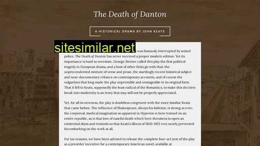 Deathofdanton similar sites
