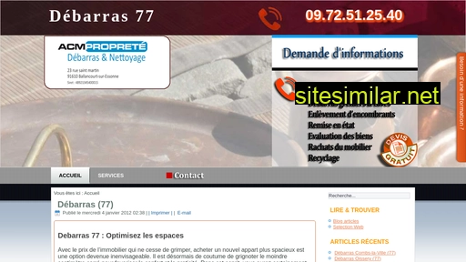 debarras77.com alternative sites