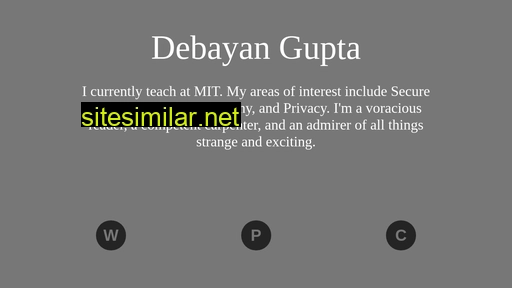 debayangupta.com alternative sites