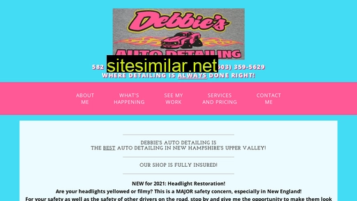 debbiesdetailing.com alternative sites