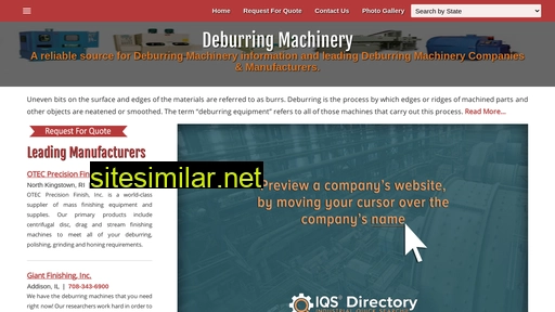 deburringmachinery.com alternative sites