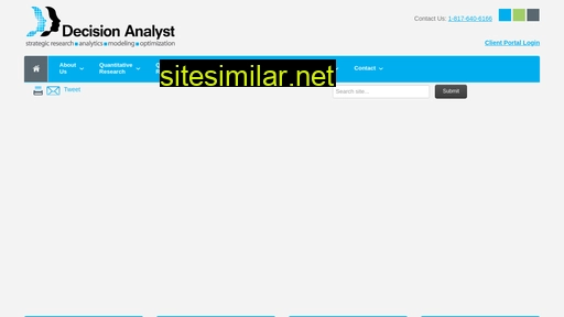 decisionanalyst.com alternative sites