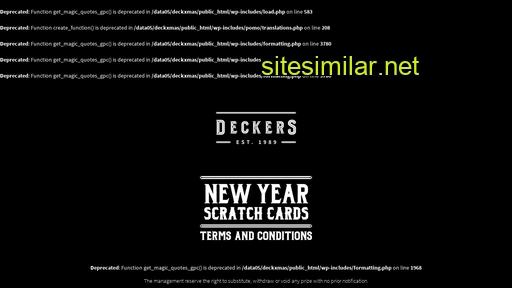 deckersxmas.com alternative sites