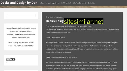 decksanddesignbydan.com alternative sites