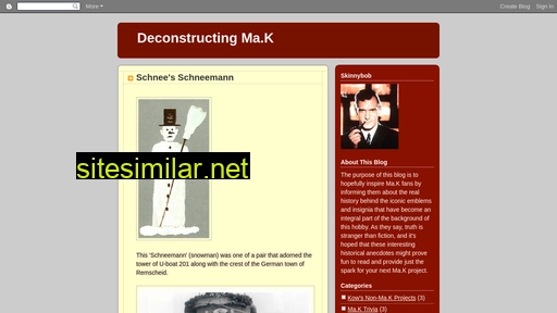 deconstructingmak.blogspot.com alternative sites