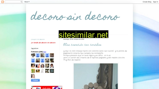 decorosindecoro.blogspot.com alternative sites