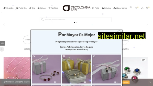 decolombiajoyas.com alternative sites