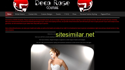 decorosecouture.com alternative sites