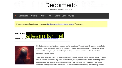 dedoimedo.com alternative sites