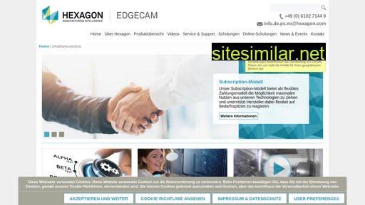 de.edgecam.com alternative sites