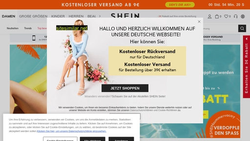 de.shein.com alternative sites