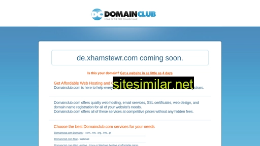 de.xhamstewr.com alternative sites