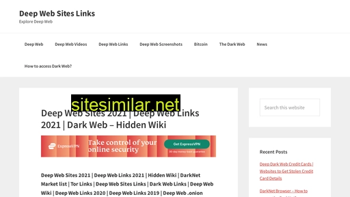 Deepweb-siteslinks similar sites