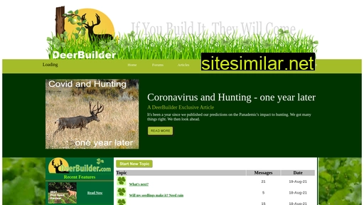 Deerbuilder similar sites