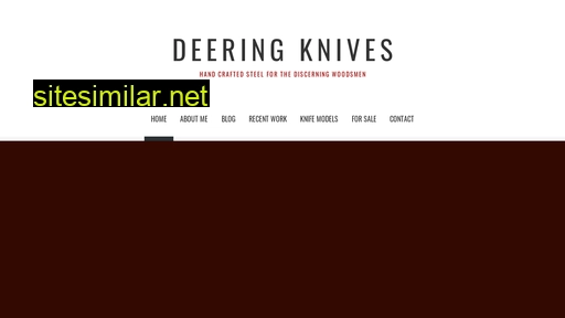 deeringknives.com alternative sites