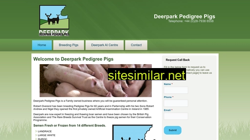 deerpark-pigs.com alternative sites