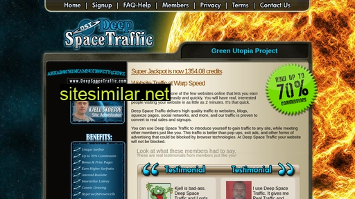 deepspacetraffic.com alternative sites
