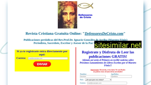 defensoresdecristo.com alternative sites