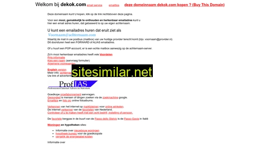 dekok.com alternative sites