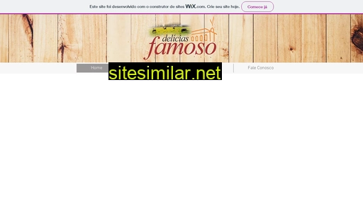 deliciasfamoso.wixsite.com alternative sites