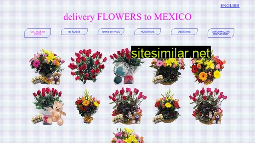 Deliveryflowerstomexico similar sites