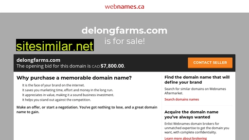 delongfarms.com alternative sites