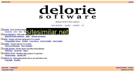 delorie.com alternative sites