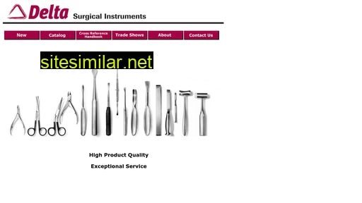 Deltasurgicalinstruments similar sites