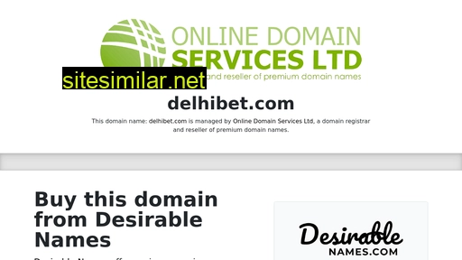 delhibet.com alternative sites