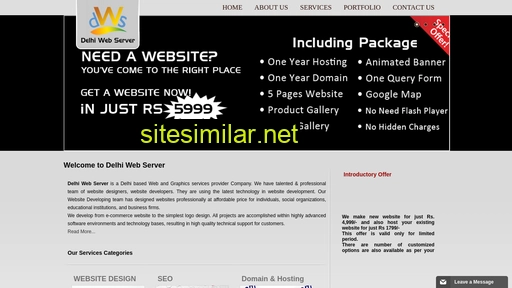 delhiwebserver.com alternative sites