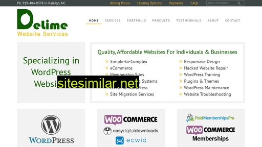 delimewebsiteservices.com alternative sites