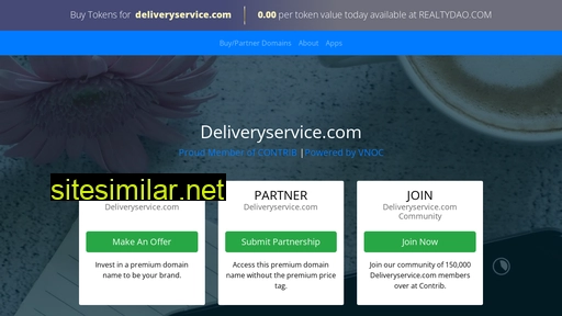 Deliveryservice similar sites