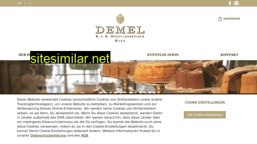 demel.com alternative sites