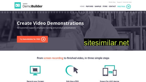 Demo-builder similar sites