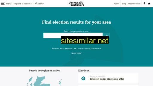 Democraticdashboard similar sites