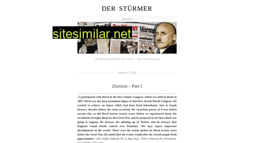 demstuermer.wordpress.com alternative sites