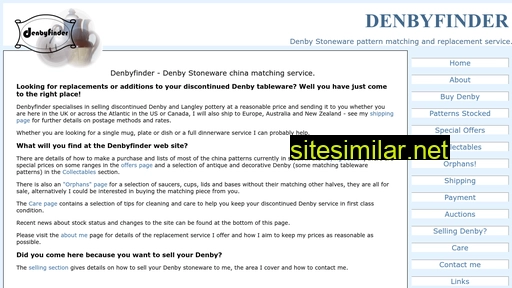 denbyfinder.com alternative sites