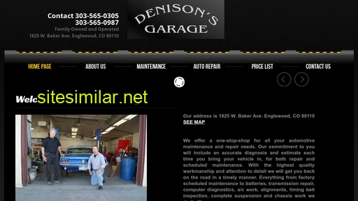 denisonsgarage.com alternative sites