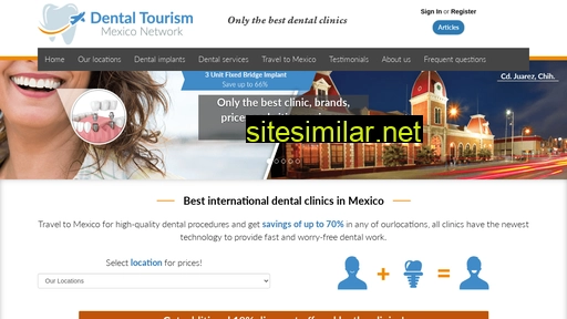 dentaltourismexico.com alternative sites