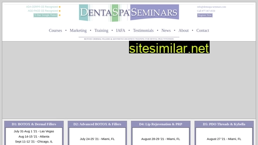 dentaspa-seminars.com alternative sites