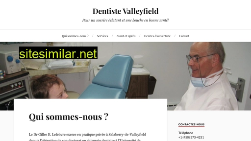 dentistevalleyfield.com alternative sites