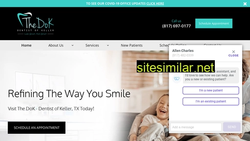 dentistofkeller.com alternative sites