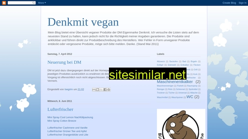 denkmit-vegan.blogspot.com alternative sites