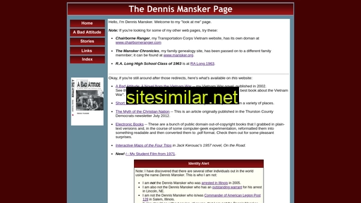 dennismansker.com alternative sites