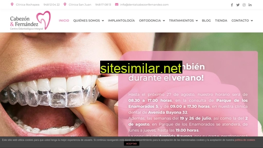 dentalcabezonfernandez.com alternative sites