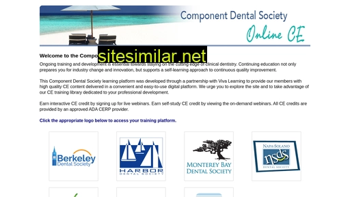 Dentalsocietyce similar sites